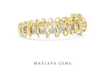 Load image into Gallery viewer, Maylaya Gems lab-grown diamond bracelet in yellow gold
