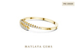 Load image into Gallery viewer, Maylaya Gems lab-grown diamond bracelet in yellow gold
