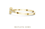 Load image into Gallery viewer, Maylaya Gems lab-grown diamond bracelet in yellow gold
