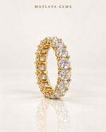 Load image into Gallery viewer, Maylaya Gems JF05A — White Background Duo, soft white standing view
