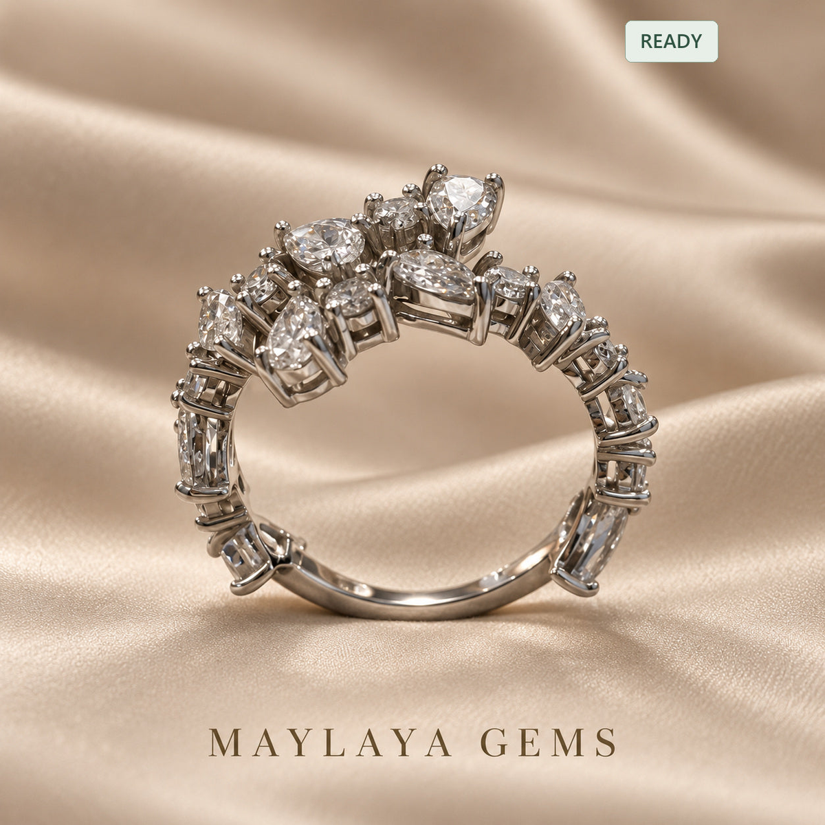 Maylaya gems jf06a ring