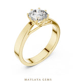 Load image into Gallery viewer, Maylaya Gems LR-0001 pre-order Yellow Gold jewelry design
