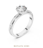 Load image into Gallery viewer, Maylaya Gems LR-0006 pre-order White Gold jewelry design
