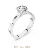 Load image into Gallery viewer, Maylaya Gems LR-0008 pre-order White Gold jewelry design
