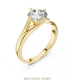 Load image into Gallery viewer, Maylaya Gems LR-0012 pre-order Yellow Gold jewelry design
