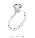 Load image into Gallery viewer, Maylaya Gems LR-0015 pre-order White Gold jewelry design
