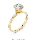 Load image into Gallery viewer, Maylaya Gems LR-0015 pre-order Yellow Gold jewelry design
