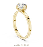 Load image into Gallery viewer, Maylaya Gems LR-0018 pre-order Yellow Gold jewelry design
