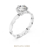 Load image into Gallery viewer, Maylaya Gems LR-0019 pre-order White Gold jewelry design
