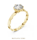 Load image into Gallery viewer, Maylaya Gems LR-0019 pre-order Yellow Gold jewelry design
