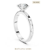 Load image into Gallery viewer, Maylaya Gems LR-0020 pre-order White Gold jewelry design
