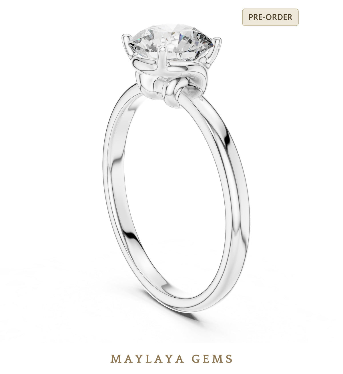 Maylaya gems lr 0022 pre order white gold jewelry design