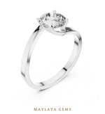 Load image into Gallery viewer, Maylaya Gems LR-0023 pre-order White Gold jewelry design
