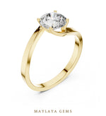 Load image into Gallery viewer, Maylaya Gems LR-0023 pre-order Yellow Gold jewelry design
