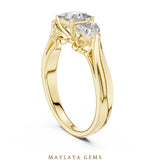 Load image into Gallery viewer, Maylaya Gems LR-0030 pre-order Yellow Gold jewelry design
