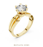 Load image into Gallery viewer, Maylaya Gems LR-0036 pre-order Yellow Gold jewelry design

