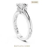 Load image into Gallery viewer, Maylaya Gems LR-0044 pre-order White Gold jewelry design
