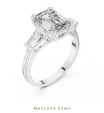 Load image into Gallery viewer, Maylaya Gems LR-0047 pre-order White Gold jewelry design

