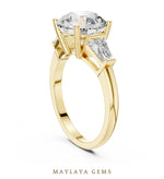 Load image into Gallery viewer, Maylaya Gems LR-0048 pre-order Yellow Gold jewelry design
