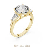 Load image into Gallery viewer, Maylaya Gems LR-0048 pre-order Yellow Gold jewelry design
