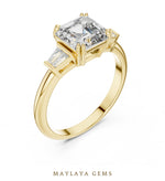 Load image into Gallery viewer, Maylaya Gems lab-grown diamond ring in yellow gold
