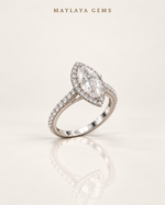 Load image into Gallery viewer, Maylaya Gems M0008 — White Background Duo, soft white standing view
