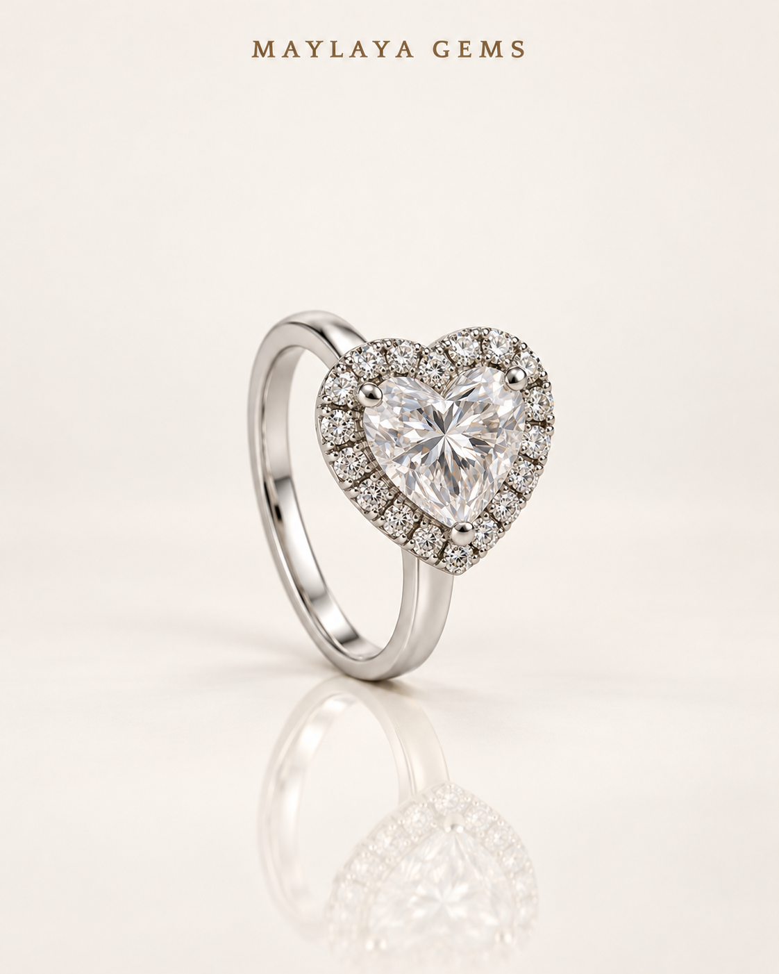 Maylaya gems m_119 — white background duo, soft white standing view