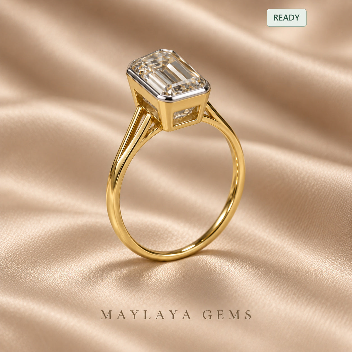Maylaya gems m193 diamond ring — product view