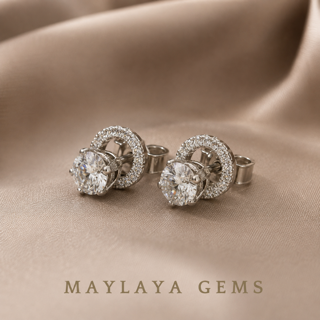 Maylaya Gems MGE1 earrings