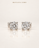 Load image into Gallery viewer, Maylaya Gems MGE2 — White Background Duo, soft white standing view
