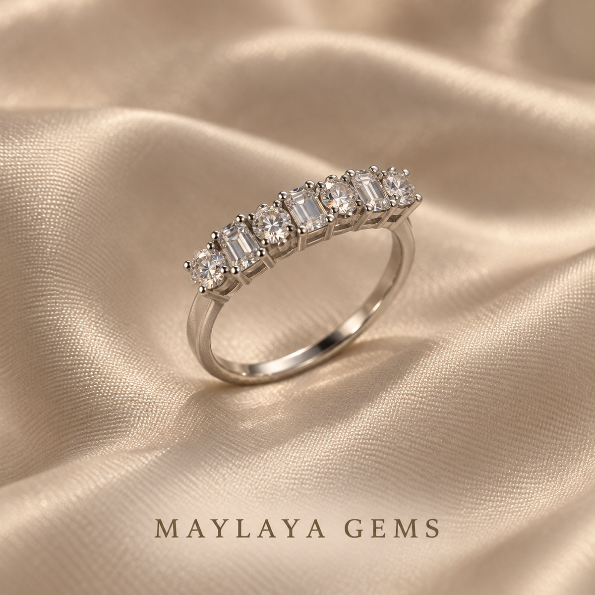 Maylaya gems mgz1 diamond ring — product view