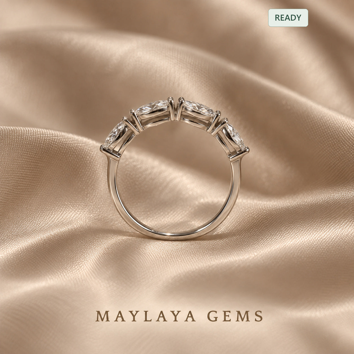 Maylaya gems mgz3 diamond ring — product view