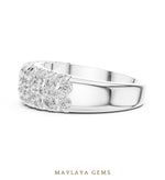 Load image into Gallery viewer, Maylaya Gems lab-grown diamond ring in white gold
