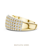 Load image into Gallery viewer, Maylaya Gems lab-grown diamond ring in yellow gold
