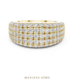 Load image into Gallery viewer, Maylaya Gems lab-grown diamond ring in yellow gold
