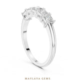 Load image into Gallery viewer, Maylaya Gems lab-grown diamond ring in white gold
