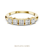 Load image into Gallery viewer, Maylaya Gems lab-grown diamond ring in yellow gold
