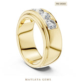 Load image into Gallery viewer, Maylaya Gems lab-grown diamond ring in yellow gold
