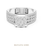 Load image into Gallery viewer, Maylaya Gems lab-grown diamond ring in white gold
