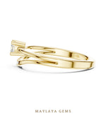 Load image into Gallery viewer, Maylaya Gems lab-grown diamond ring in yellow gold
