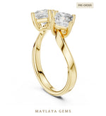 Load image into Gallery viewer, Maylaya Gems lab-grown diamond ring in yellow gold
