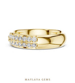 Load image into Gallery viewer, Maylaya Gems lab-grown diamond ring in yellow gold
