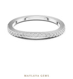 Load image into Gallery viewer, Maylaya Gems lab-grown diamond ring in white gold
