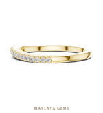 Load image into Gallery viewer, Maylaya Gems lab-grown diamond ring in yellow gold
