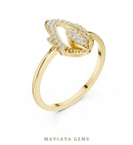 Load image into Gallery viewer, Maylaya Gems lab-grown diamond ring in yellow gold
