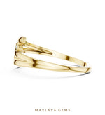 Load image into Gallery viewer, Maylaya Gems lab-grown diamond ring in yellow gold
