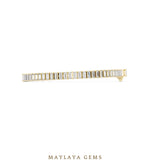 Load image into Gallery viewer, Maylaya Gems men's diamond bracelet — Yellow Gold

