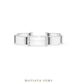 Load image into Gallery viewer, Maylaya Gems men's diamond bracelet — White Gold
