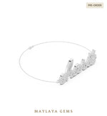 Load image into Gallery viewer, Maylaya Gems men's diamond bracelet — White Gold
