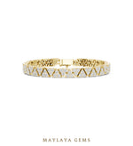 Load image into Gallery viewer, Maylaya Gems men's diamond bracelet — Yellow Gold
